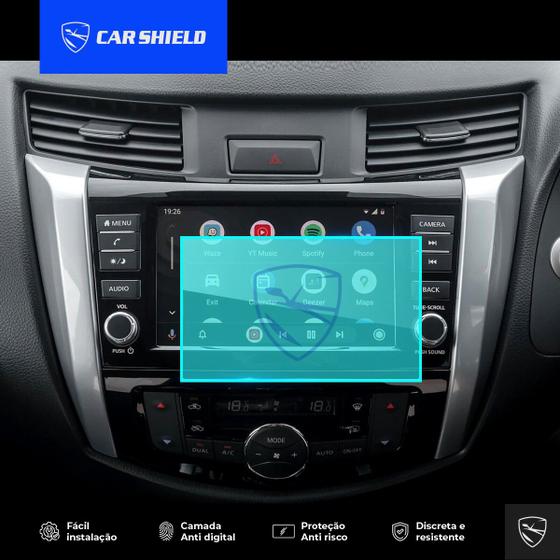 Imagem de Película Multimídia Proteçã Vidro Nissan Frontier Car Shield