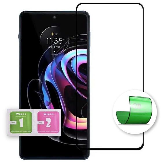 Pellicola Vetro Temperato 9H Per Motorola Edge 20 Lite (2 Pezzi) - Trasparente HD, Anti Graffio - 3