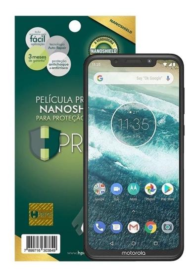 Imagem de Película NANOSHIELD MOTOROLA ONE POWER c/acessórios - HPRIME - 3263