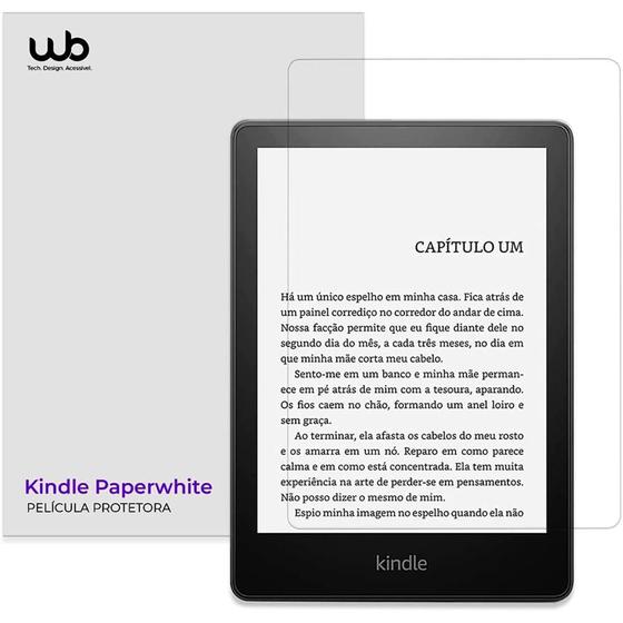 Imagem de Película Novo Kindle Paperwhite 11ª geração - 2021 tela 6,8” WB Fosca Anti-Reflexo