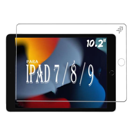 Imagem de Pelicula p/ Apple Ipad 9 8 7 Geração 10.2" Resistente com Melhor Qualidade