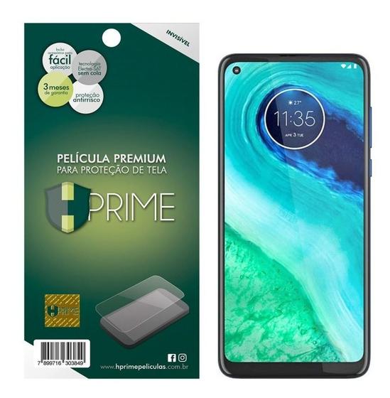 Imagem de Película Premium Hprime Invisivel Pet Moto G8