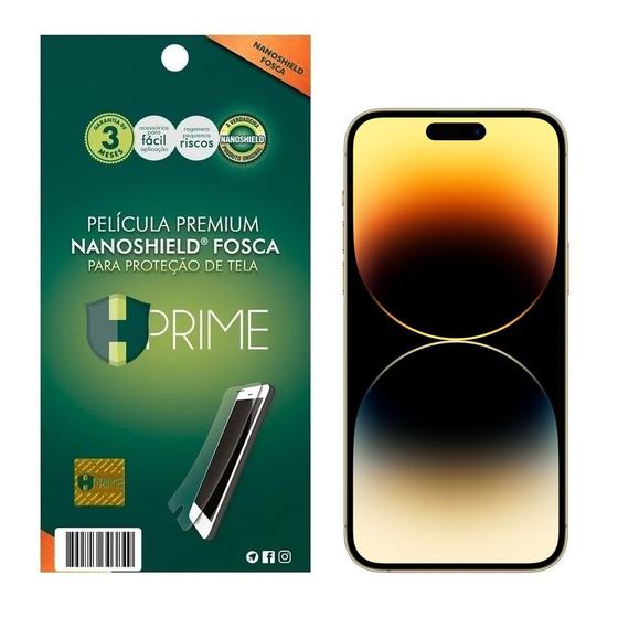 Imagem de Película Premium HPrime Nanoshield Fosca para iPhone 14 Pro