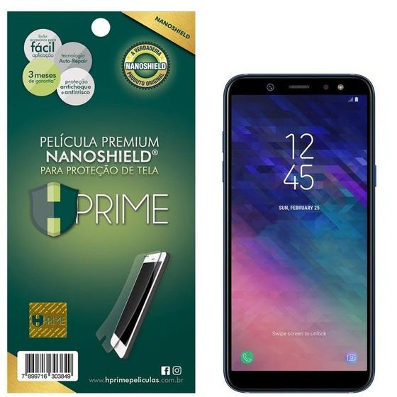 Imagem de Pelicula Premium HPrime para Samsung Galaxy A6 2018 - NanoShield Transparente