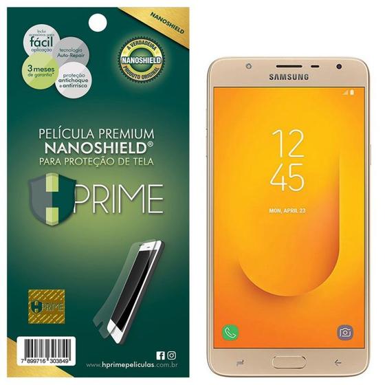 Imagem de Pelicula Premium HPrime para Samsung Galaxy J7 Duo - NanoShield Transparente