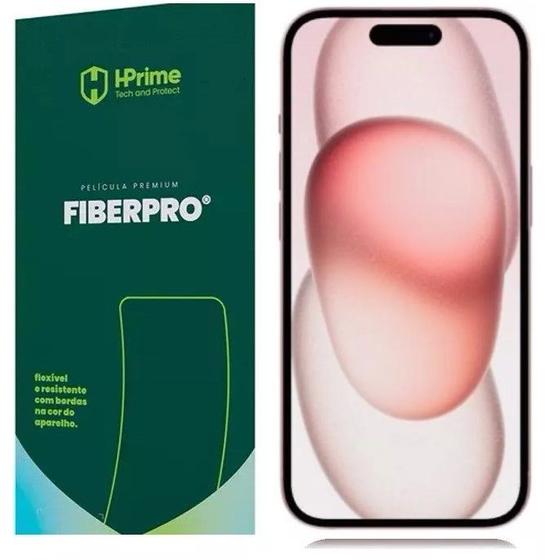 Imagem de Película Premium Para iPhone 15 - Hprime Fiberpro