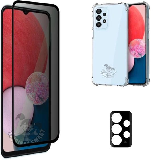 Imagem de Película Privacidade + Película da Câmera + Capinha Para Samsung A13 4G