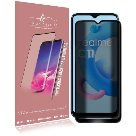 Imagem de Película Privativa Vidro 3d Para Realme C11 6.52 - Luiza Cell25