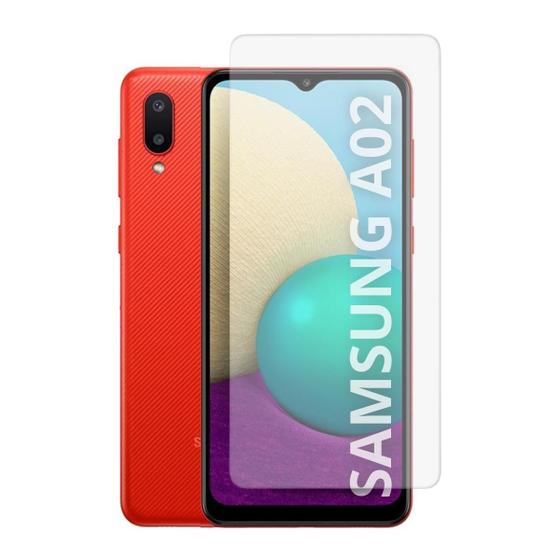 Imagem de Pelicula Proteção De Vidro 3D Compatível Com Samsung A02