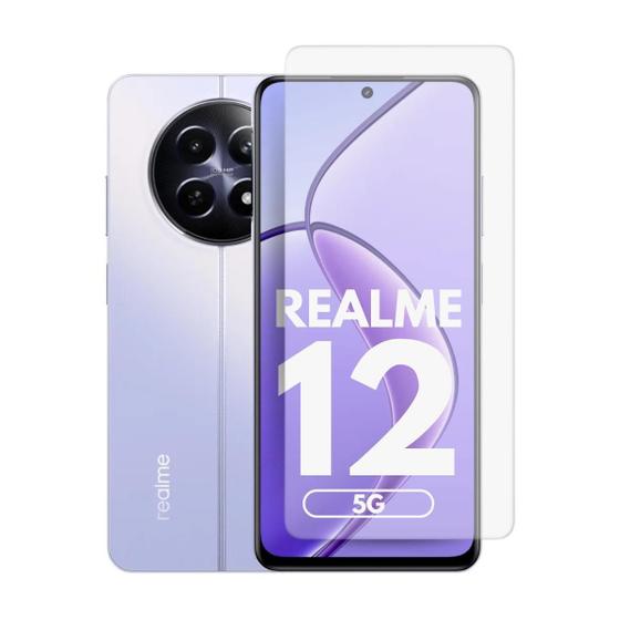 Imagem de Pelicula Proteção De Vidro 3D Compatível Para Realme 12 5G