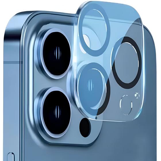 Imagem de Película Proteção para Câmera Compatível com Iphone 13 14 15 Series