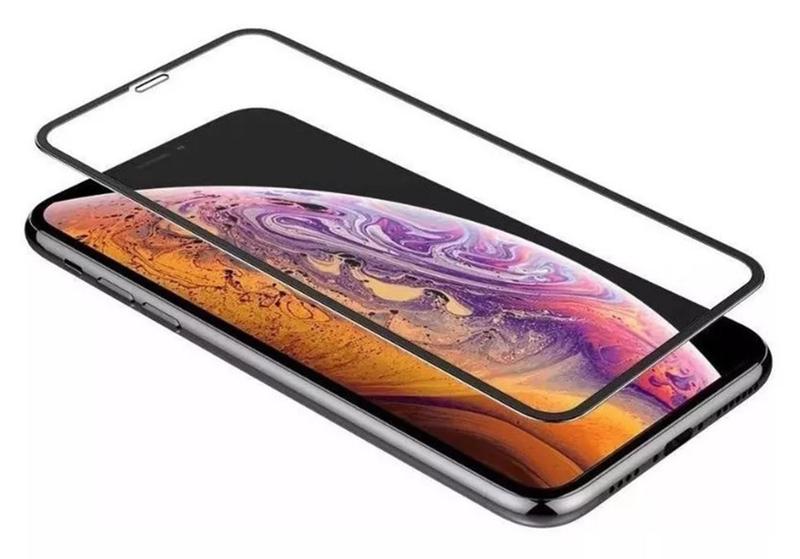 Imagem de pelicula protetora de vidro 3d iphone todos os modelos