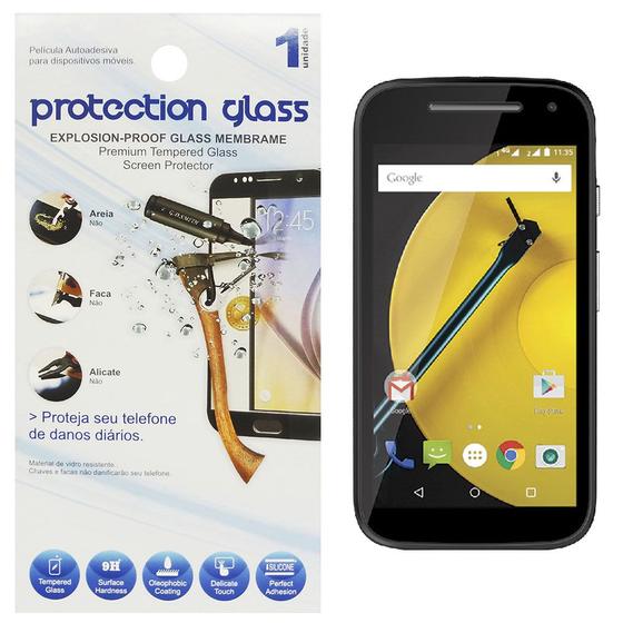Imagem de Película Protetora de Vidro Lisa para Smartphone Motorola Moto E 2ª Geração Protecction Glass