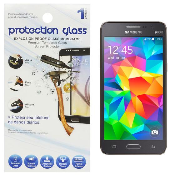 Imagem de Película Protetora de Vidro Lisa para Smartphone Samsung Galaxy Gran Prime G530 Protecction Glass