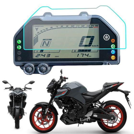 Imagem de Película Protetora Painel Digital Nova Yamaha Mt03 2022