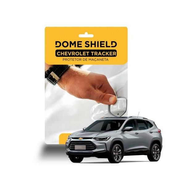 Imagem de Película Protetora PPF Anti-Risco Automotivo Maçaneta Chevrolet Tracker - Dome Shield