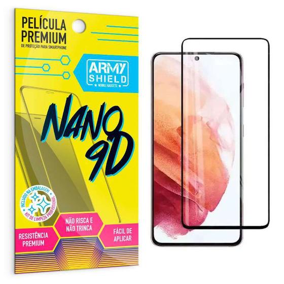 Imagem de Película Samsung S21 Plus Nano Cerâmica 9D - Armyshield