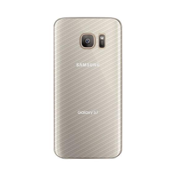 Imagem de Película Traseira de Fibra de Carbono Transparente para Samsung Galaxy S7 Edge - Gshield