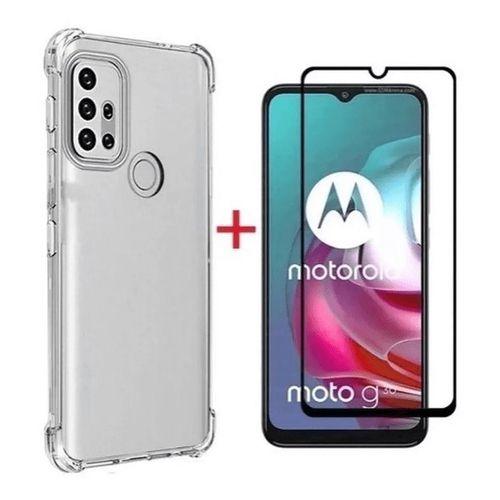 Imagem de Película Vidro 3d + Capa Anti Impacto MOTOROLA G30