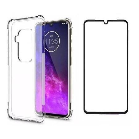 Imagem de Película Vidro 3d + Capa Anti Impacto MOTOROLA ONE ZOOM