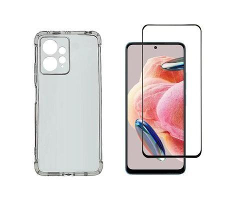 Imagem de Película Vidro 3d + Capa Anti Impacto Redmi NOTE 10 4G