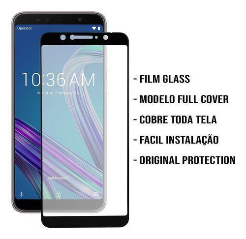 Imagem de Película Vidro Temperado 3D Premium Asus Zenfone Max Pro M1 TELA TODA