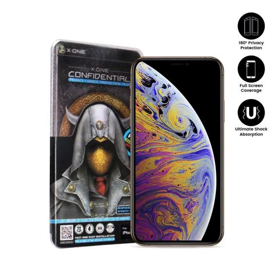 Imagem de Película X One Confidential Privacy + Shock Protection