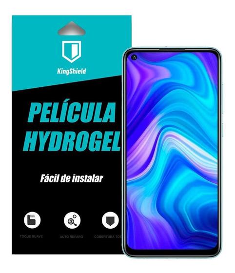 Imagem de Película Xiaomi Redmi Note 9 Kingshield Hydrogel Cobertura Total (Tela & Traseira)