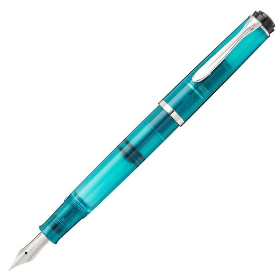 Imagem de Pelikan 822060 Classic M205 caneta tinteiro de resina de apatita, Medi