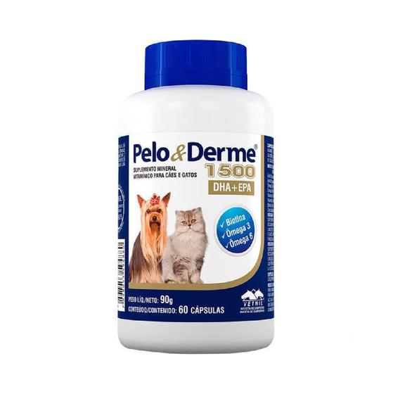 Imagem de Pelo e Derme 1500 mg - 60 comprimidos