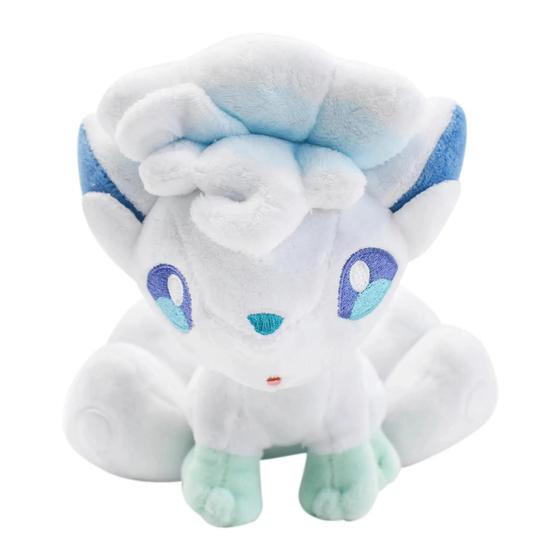 Imagem de Pelúcia Alolan Vulpix Preto 9 Polegadas - Brinquedo de Colecionador