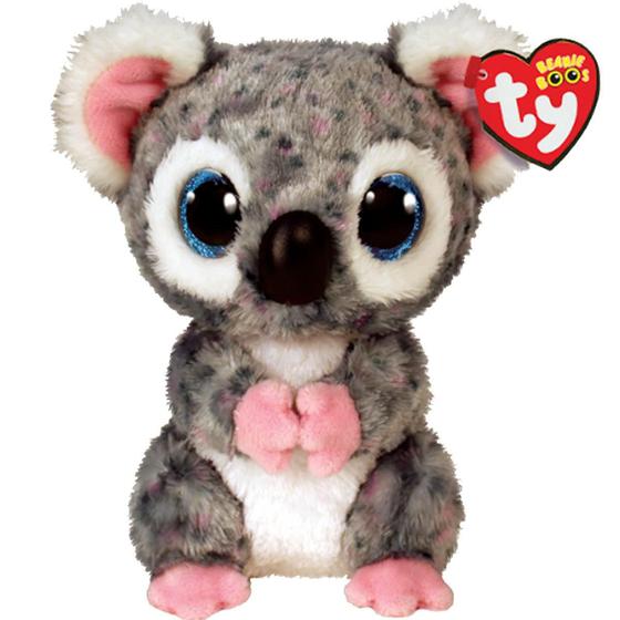 Imagem de Pelúcia Beanie Boos Colecionáveis Ty Coala Karli 15Cm Toyng