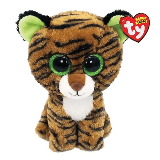 Imagem de Pelúcia Beanie Boos Tigre Tiggy 15 cm Toyng  - 44098