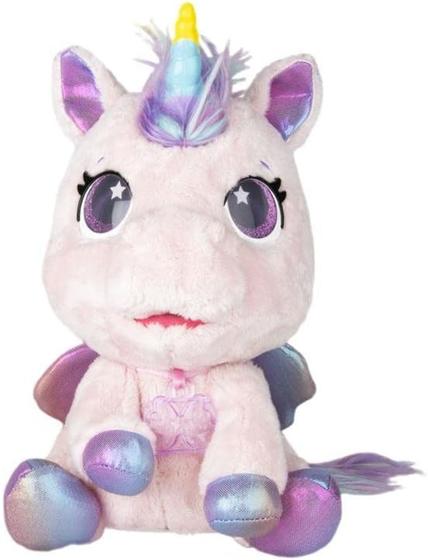 Imagem de Pelúcia Club Petz Baby Unicorn Multikids Mais de 35 Sons e Reações Rosa - BR1284