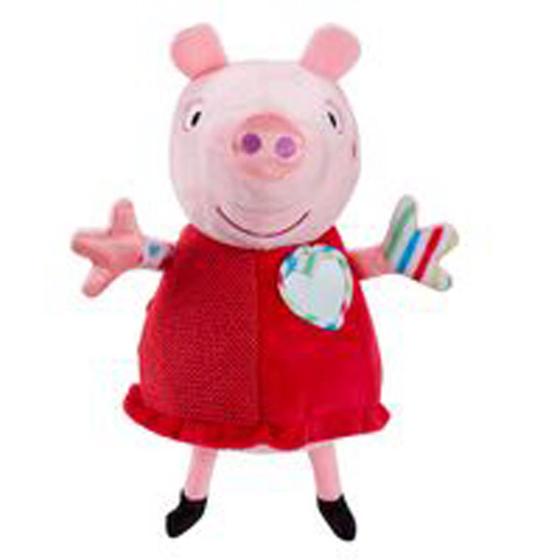 Imagem de Pelúcia com Chocalho - Peppa Pig - 20 cm - Sunny