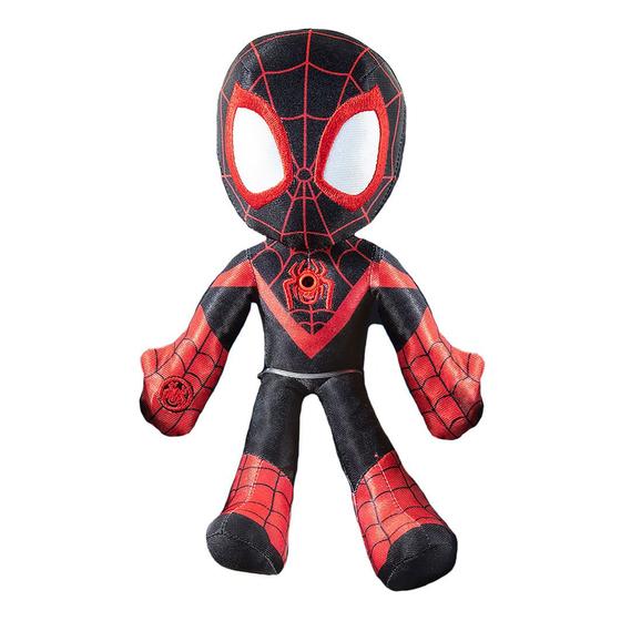 Imagem de Pelúcia com Som e Luz - Miles Morales - Web Flash - Spidey and His Amazing Friends - 22 cm - Sunny