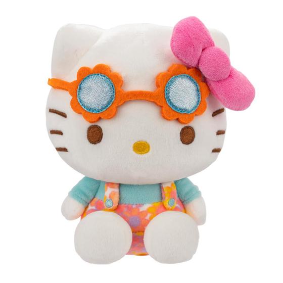 Imagem de Pelúcia de 20cm Hello Kitty Verão Hello Kitty  Amigos Páscoa