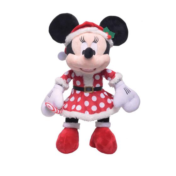 Imagem de Pelúcia Disney Minnie Roupa Poá 34x30x13cm 1026132