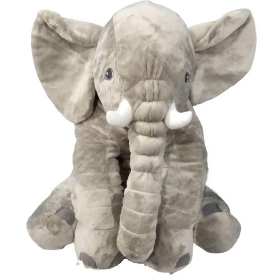 Pelucia Elefante De Plush 60cm - SUNN TOYS - Pelúcia - Magazine Luiza