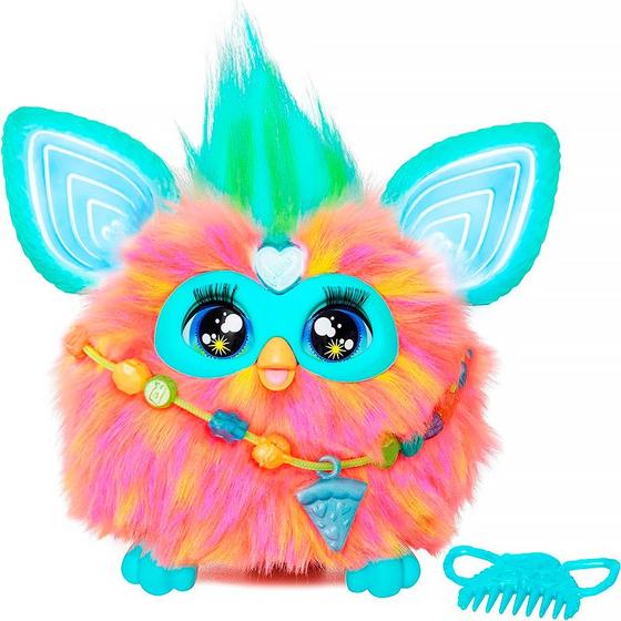 Imagem de Pelúcia Furby Coral Interativo F6744 - Hasbro