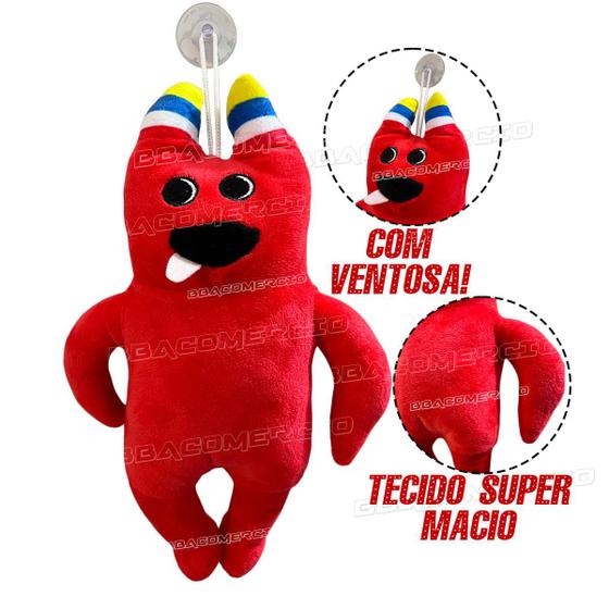 Imagem de Pelúcia Garten of Banban Monstro Boneco Vermelho Banban 25cm