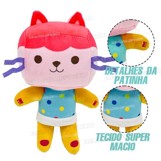 Pelucia Gata Bebê Caixa Baby Box Casa Magica Da Gabby 27cm ...