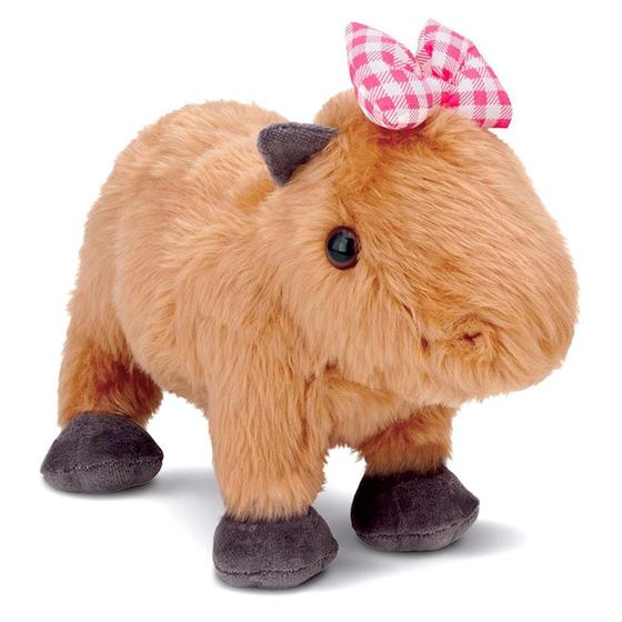 Imagem de Pelúcia Grande Capivara Filó 45cm Fofa Brinquedo Animal - Cortex Brinquedos