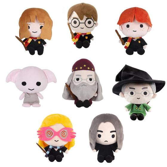 Imagem de Pelucia harry potter hermione dumbledore 20cm