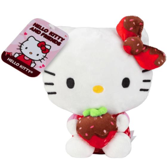 Imagem de Pelúcia Hello Kitty Morango E Cobertura 20Cm 12M+ 3874 Sunny