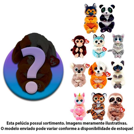 Imagem de Pelúcia Infantil - 20 cm - Beanie Babies - TY - Sortido - Toyng