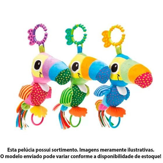 Imagem de Pelúcia Infantil - 25 cm - Tucano Zuzu Atividades - Sortido - Buba