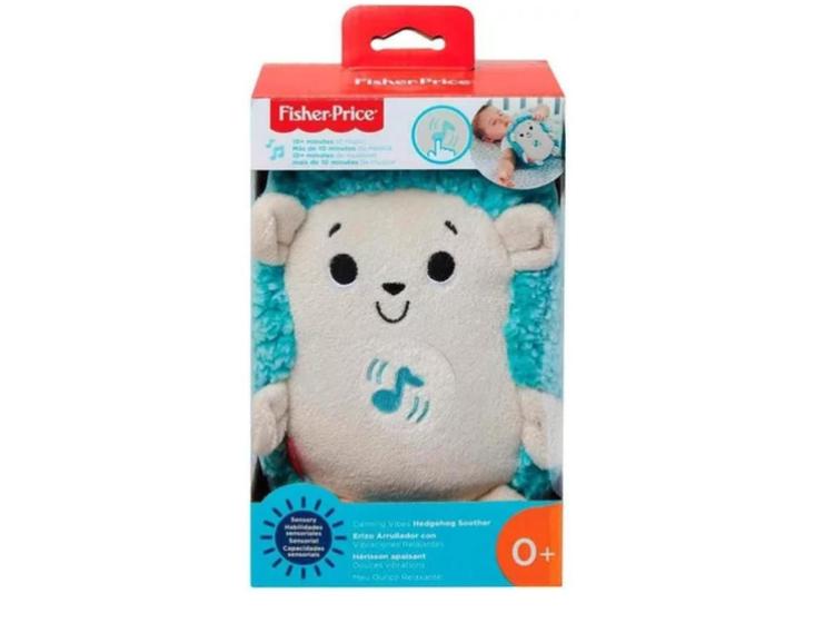 Pelúcia Interativa Fisher Price Ouriço Relaxante - Mattel Imagem de Pelúcia Interativa Fisher Price Ouriço Relaxante - Mattel