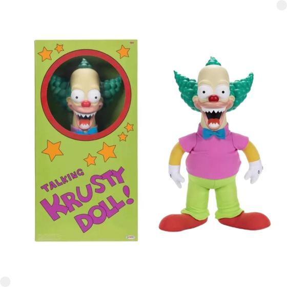 Imagem de Pelucia Interativa Krusty Os Simpsons Com Som 004046 - Sunny