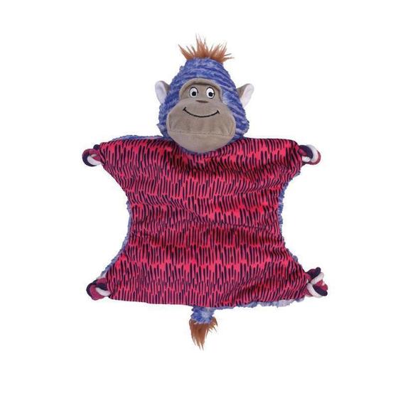 Imagem de Pelúcia Kong Knots Flapz Macaco Com Corda E Apito - Pq/Md